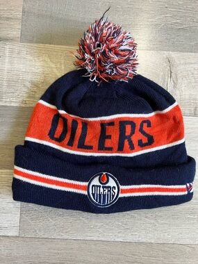 New Era Edmonton oilers kids beanie